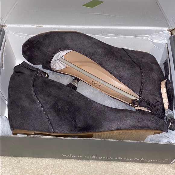 Journee Collection Faux Suede Boots - Picture 1 of 2